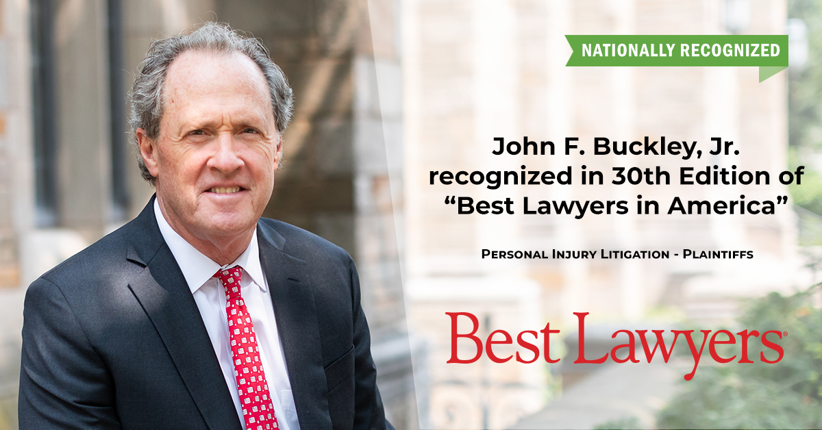 Attorney John F. Buckley Celebrated in the 30th Edition of The Best Lawyers in America