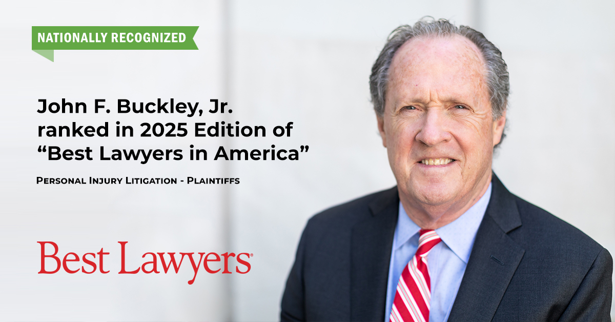 Attorney John F. Buckley Celebrated in the 31st Edition of The Best Lawyers in America