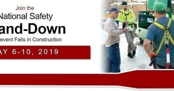 National Safety Stand-Down: Fall Prevention in Construction