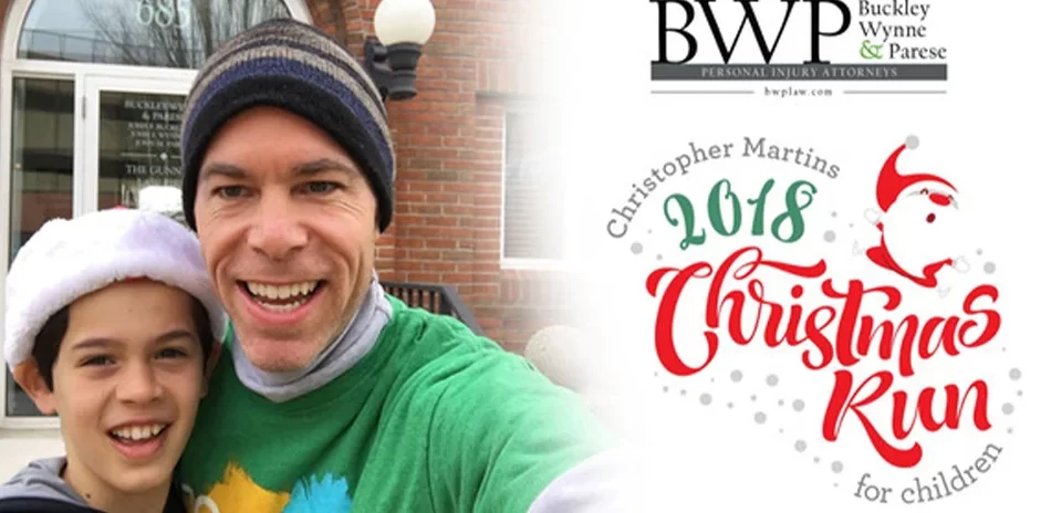 John Parese and son run in Connecticut’s most festive holiday 5k and best post-race party!