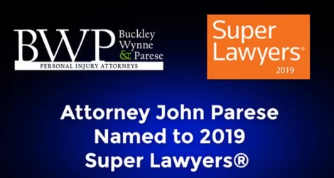 John Parese Ranked as Top Rated Personal Injury Attorney in New Haven By Super Lawyers 2019