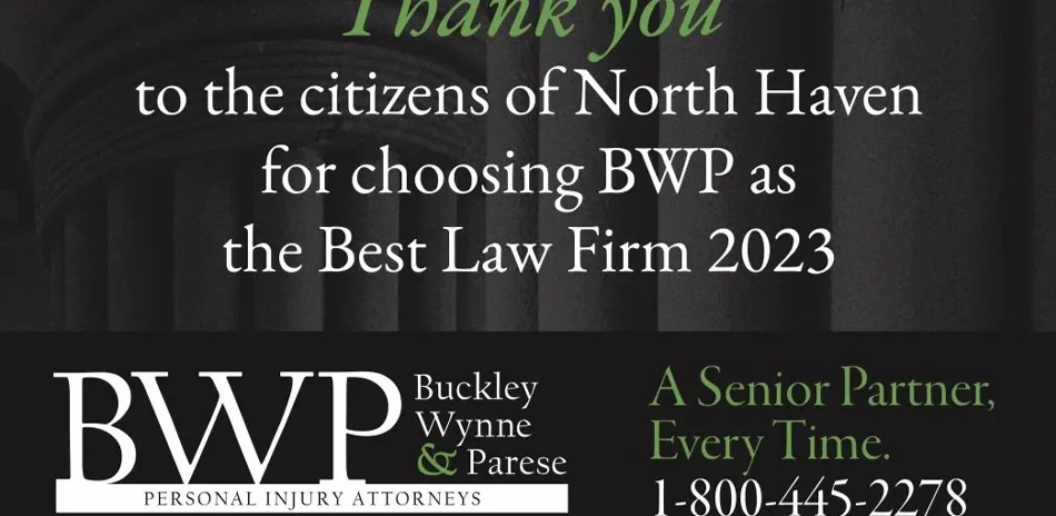 Buckley Wynne & Parese Named “Best Law Firm 2023” by The North Haven Citizen