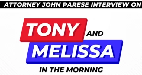Attorney John Parese Interviewed on WICC Tony & Melissa In The Morning