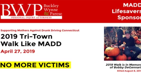 Tri-Town Walk Like MADD 2019