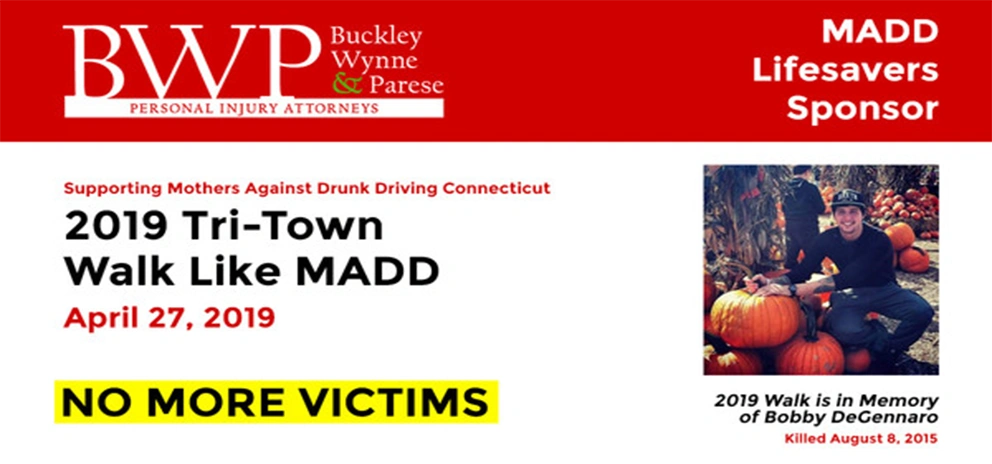 Tri-Town Walk Like MADD 2019