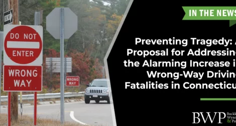 Preventing Tragedy: A Proposal for Addressing the Alarming Increase in Wrong-Way Driving Fatalities in Connecticut
