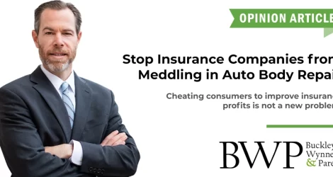 Opinion: Stop insurance companies from meddling in auto body repair