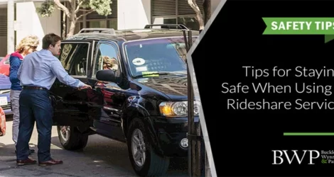 Tips for Staying Safe When Using a Rideshare Service