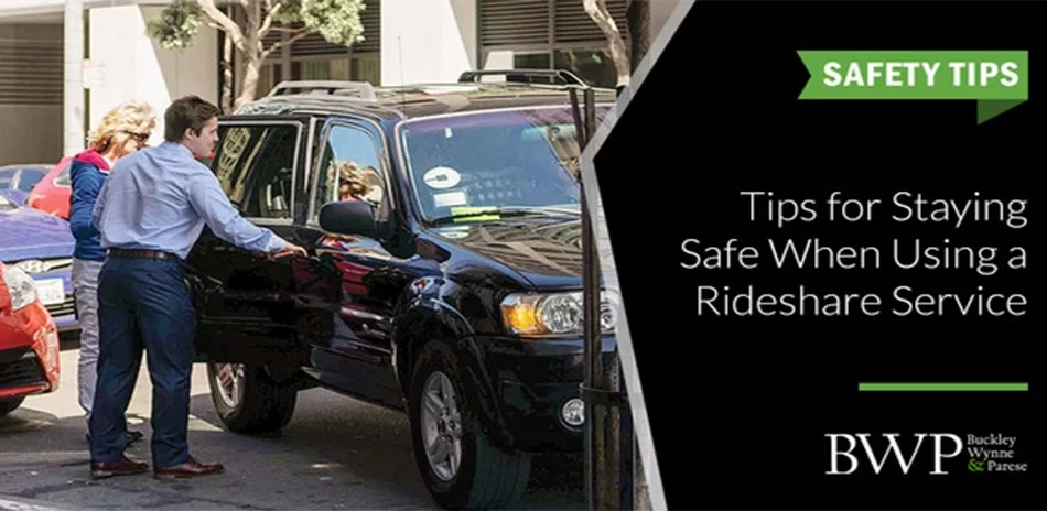 Tips for Staying Safe When Using a Rideshare Service