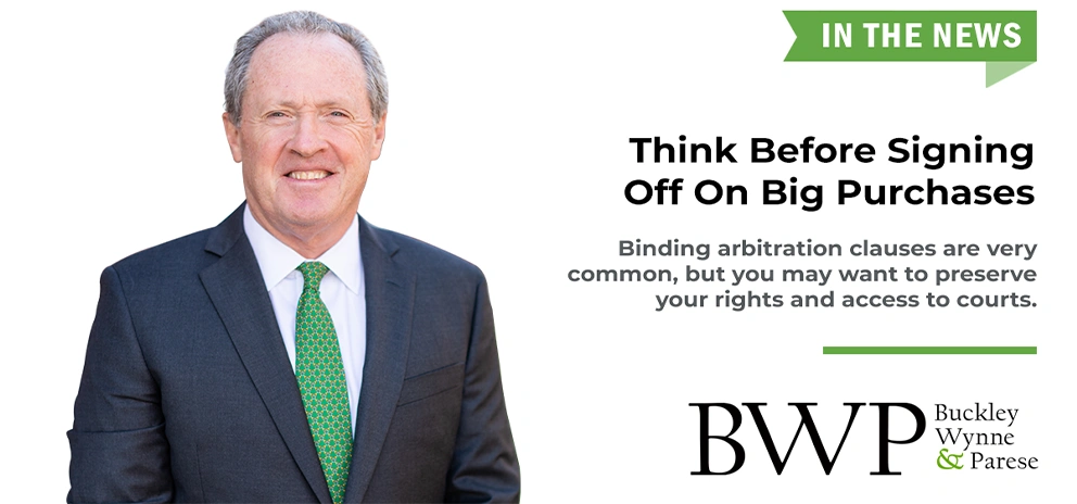 Think before signing off on big purchases