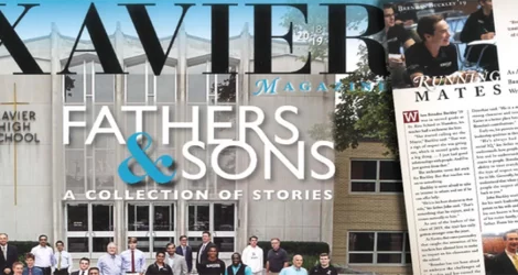 Xavier High School Magazine Fathers & Sons Issue Features Attorney John Buckley and Son Brendan Buckley